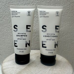 $10 🌙 SEEN SKIN Caring Shamoo & Conditioner TRAVEL SET‎